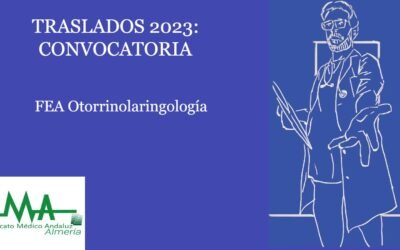 TRASLADOS 2023: Convocatoria de Traslado. FEA Otorrinolaringología.