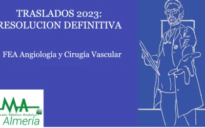 TRASLADOS 2023 RESOLUCIÓN DEFINITIVA Facultativo/a Especialista de Angiología y Cirugía Vascular.