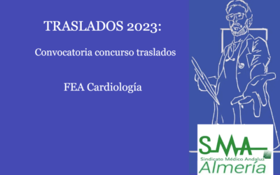 TRASLADOS 2023: Convocatoria de Traslado. FEA Cardiología.