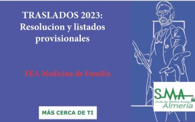Resolución y listados provisionales del concurso de traslado para plazas básicas FEA Medicina de Familia