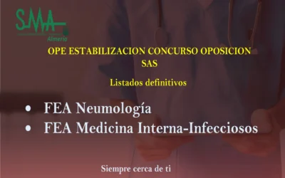 OPE ESTABILIZACION CONCURSO OPOSICION SAS. LISTAS DEFINITIVAS.