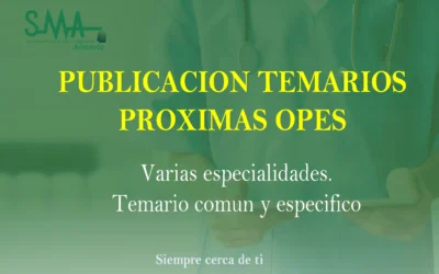 PUBLICACION TEMARIOS PROXIMAS OPES