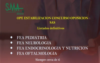 OPE ESTABILIZACION CONCURSO-OPOSICION CENTROS SAS                                                                                                              LISTAS DEFINITIVAS Y PETICION DE DESTINO