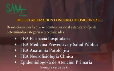 OPE ESTABILIZACION CONCURSO OPOSICION SAS . Nombramientos.