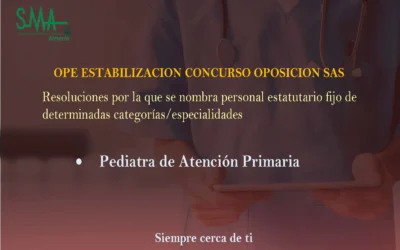 OPE ESTABILIZACION CONCURSO OPOSICION SAS . Nombramientos.
