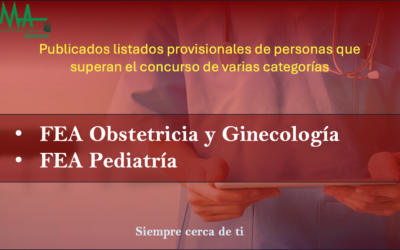 OPE 2025: Publicados listados Provisionales De aspirantes que superan la fase de concurso-oposición para VARIAS CATEGORIAS