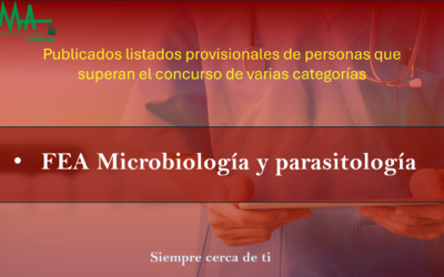 OPE 2025: Publicados listados Provisionales De aspirantes que superan la fase de concurso-oposición para FEA Microbiología y Parasitología